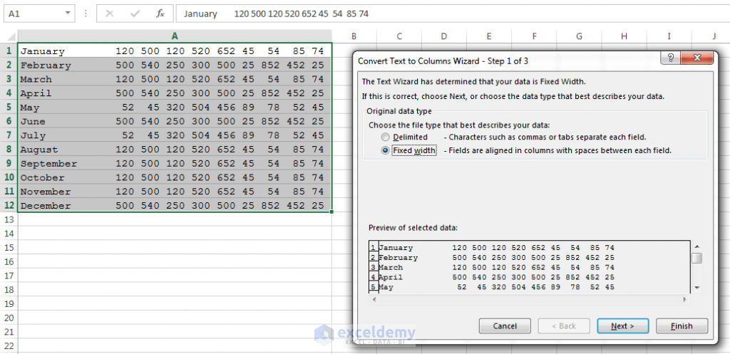 Using “Text to Columns” to split text in Excel | Microsoft Excel