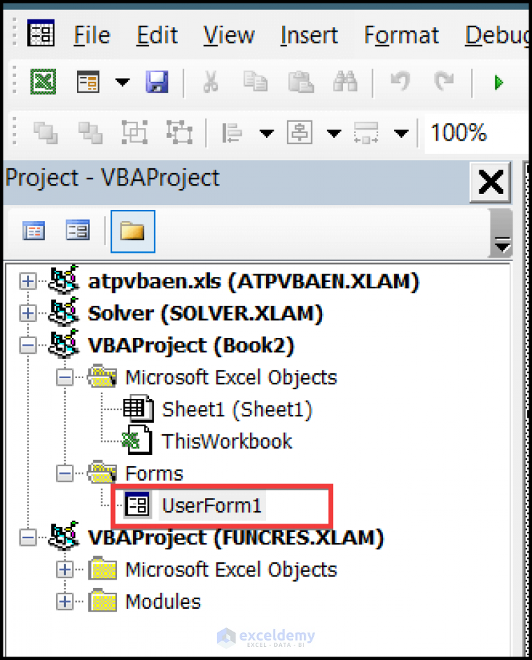 How To Create Excel VBA UserForm With Detailed Steps