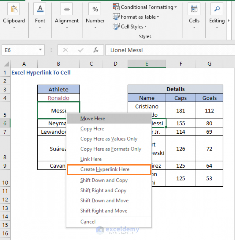 How To Hyperlink To Cell In Excel 2 Simple Methods ExcelDemy