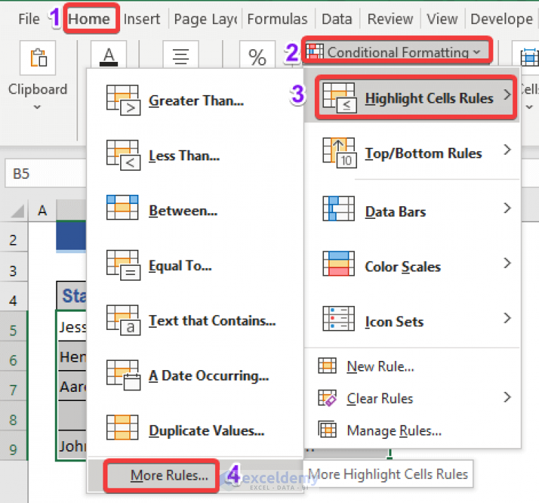 How To Highlight Blank Cells In Excel Fruitful Ways Exceldemy