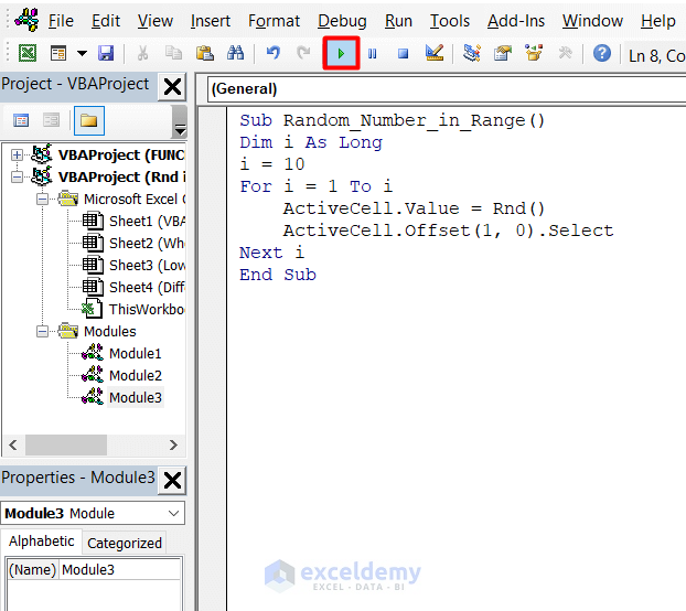 How To Use VBA Rnd Function In Excel Methods ExcelDemy