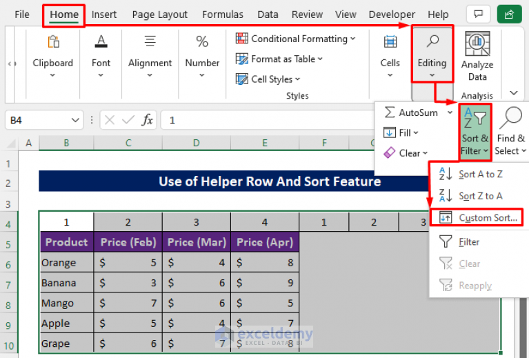 How To Insert A Column Between Every Other Column In Excel Methods