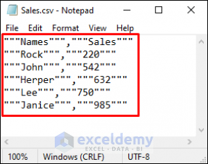 Save Excel As Csv With Double Quotes Simplest Methods Exceldemy