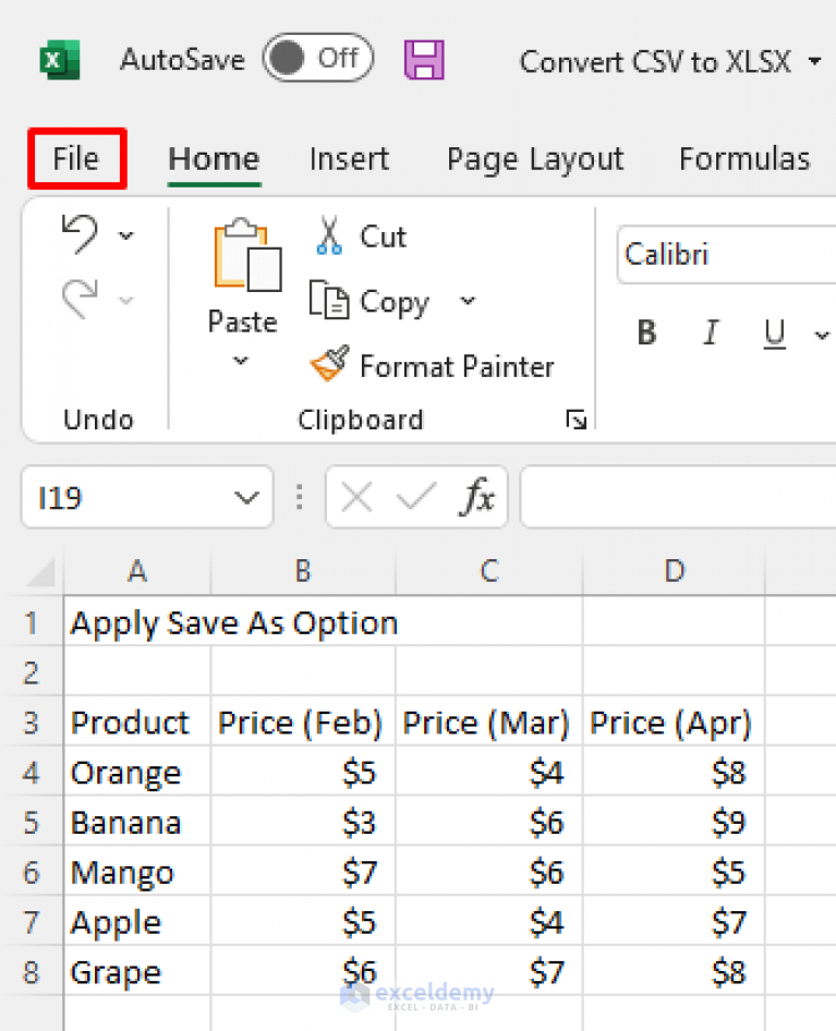 How To Convert Csv To Xlsx Quick Methods Exceldemy