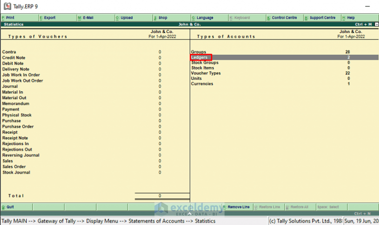 How To Export All Ledgers From Tally In Excel Exceldemy