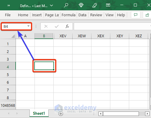 What Is The Definition Of Cell In Excel ExcelDemy