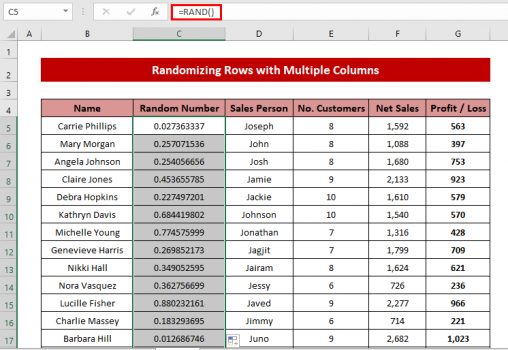 how-to-randomize-rows-in-excel-2-easy-ways-exceldemy