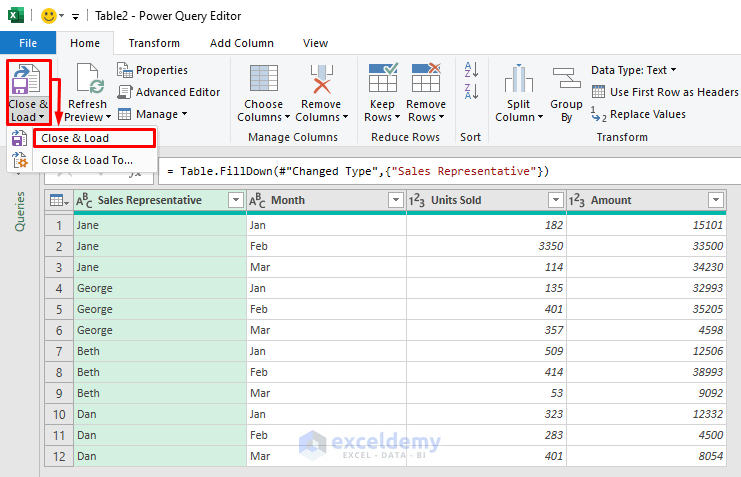 Data Clean-Up Techniques: Fill Blank Cells in Excel (4 Ways)