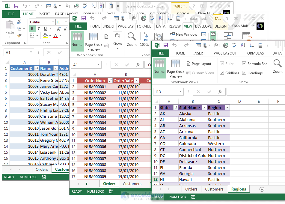 How To Create Pivot Table Data Model In Excel 2013 ExcelDemy