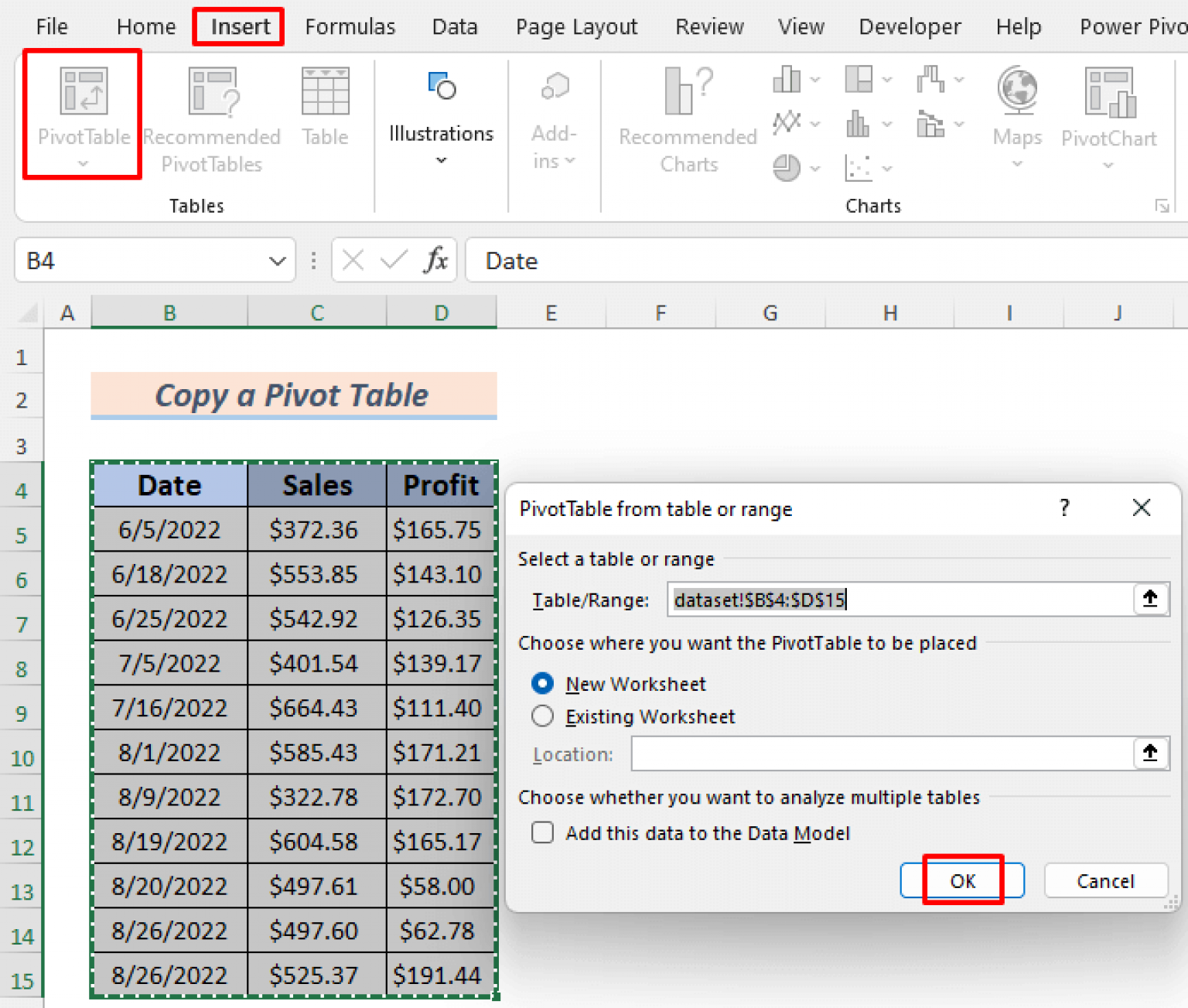 How To Copy A Pivot Table In Excel 2 Quick Methods ExcelDemy