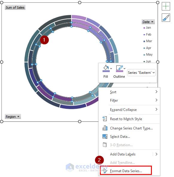 How To Create Chart From Pivot Table In Excel 2 Easy Methods 