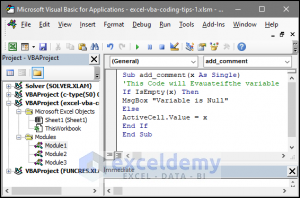 20 Practical Coding Tips to Master Excel VBA - ExcelDemy