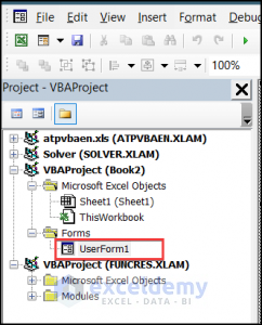 How To Create Excel VBA UserForm (with Detailed Steps)