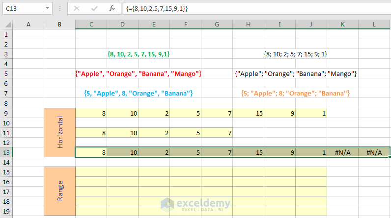 Array Formula Problem Microsoft Excel