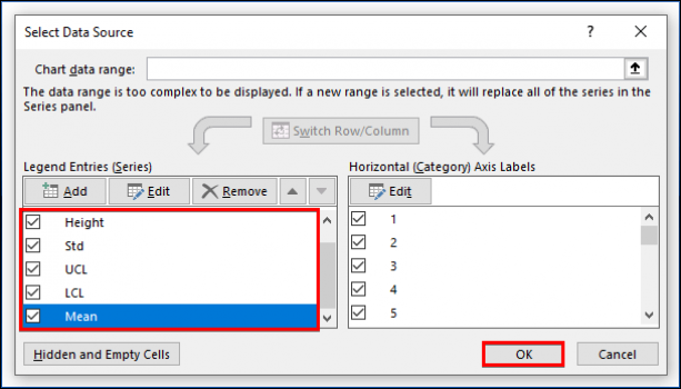 How to Make a Control Chart in Excel (2 Easy Ways) - ExcelDemy