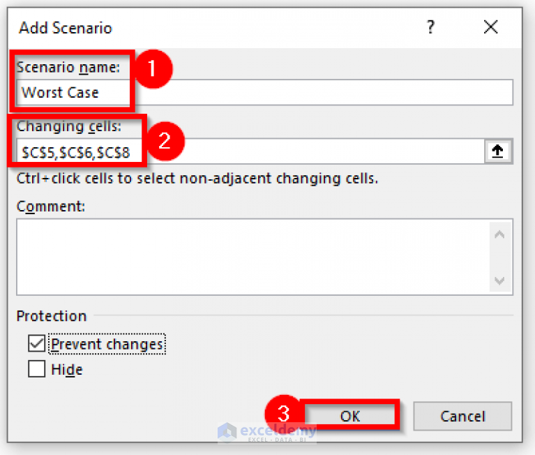 How To Use Scenario Manager In Excel (with Easy Steps)