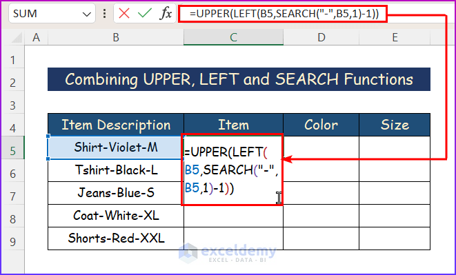 Excel Vba Substring Function