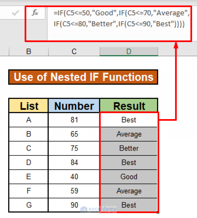 How To Use IF Function With Multiple Conditions In Excel