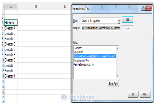 Ms Excel Pivot Table Calculated Field If Statement Elcho Table