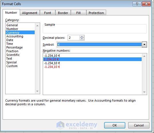 How To Make Negative Numbers Red In Excel 3 Ways ExcelDemy