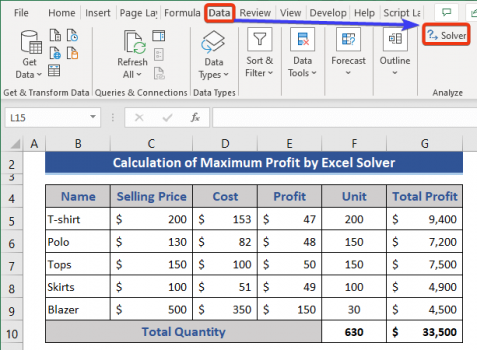 How to Use Solver in Excel (with Detailed Steps) - ExcelDemy