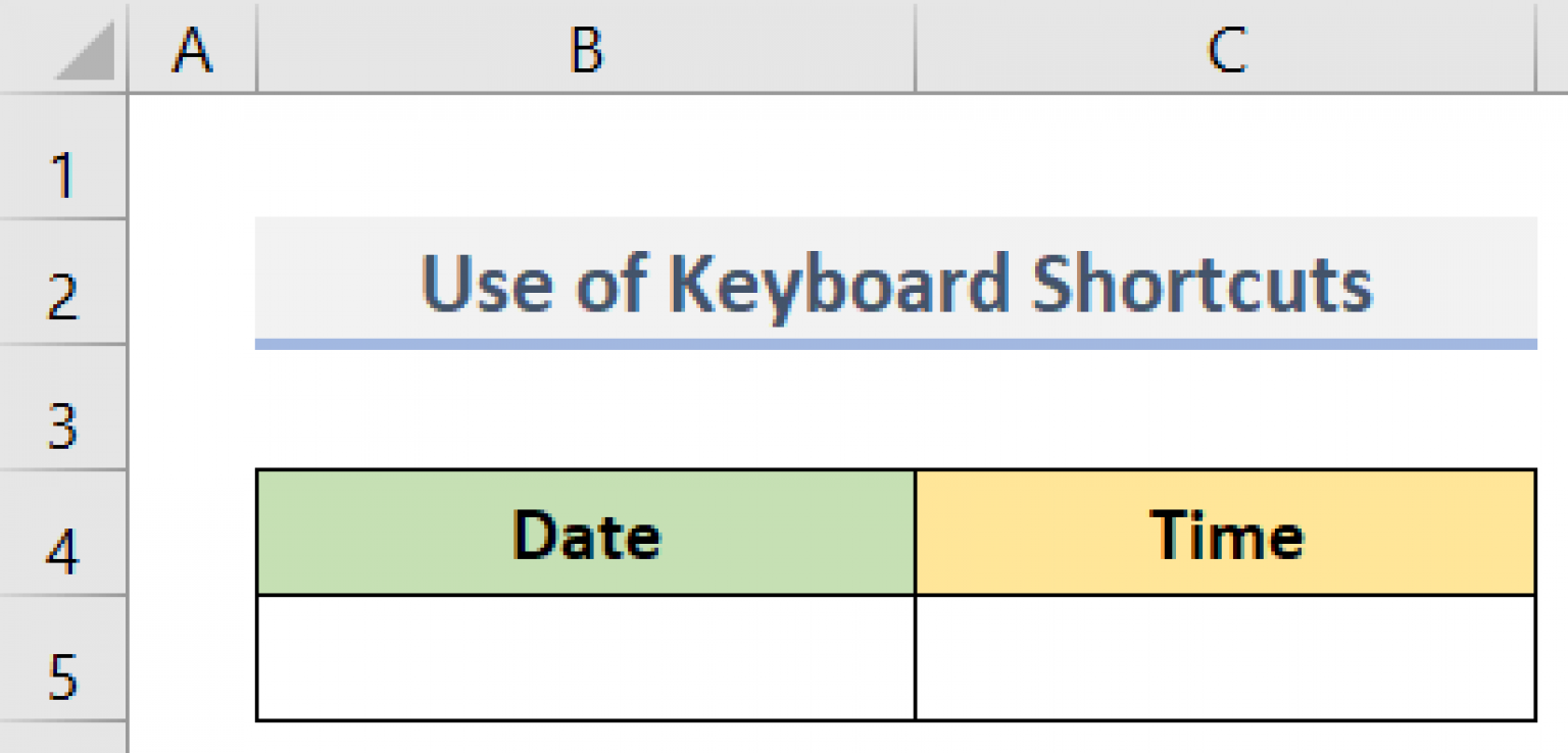 How to Enter Date and Time in Excel (8 Quick Methods)