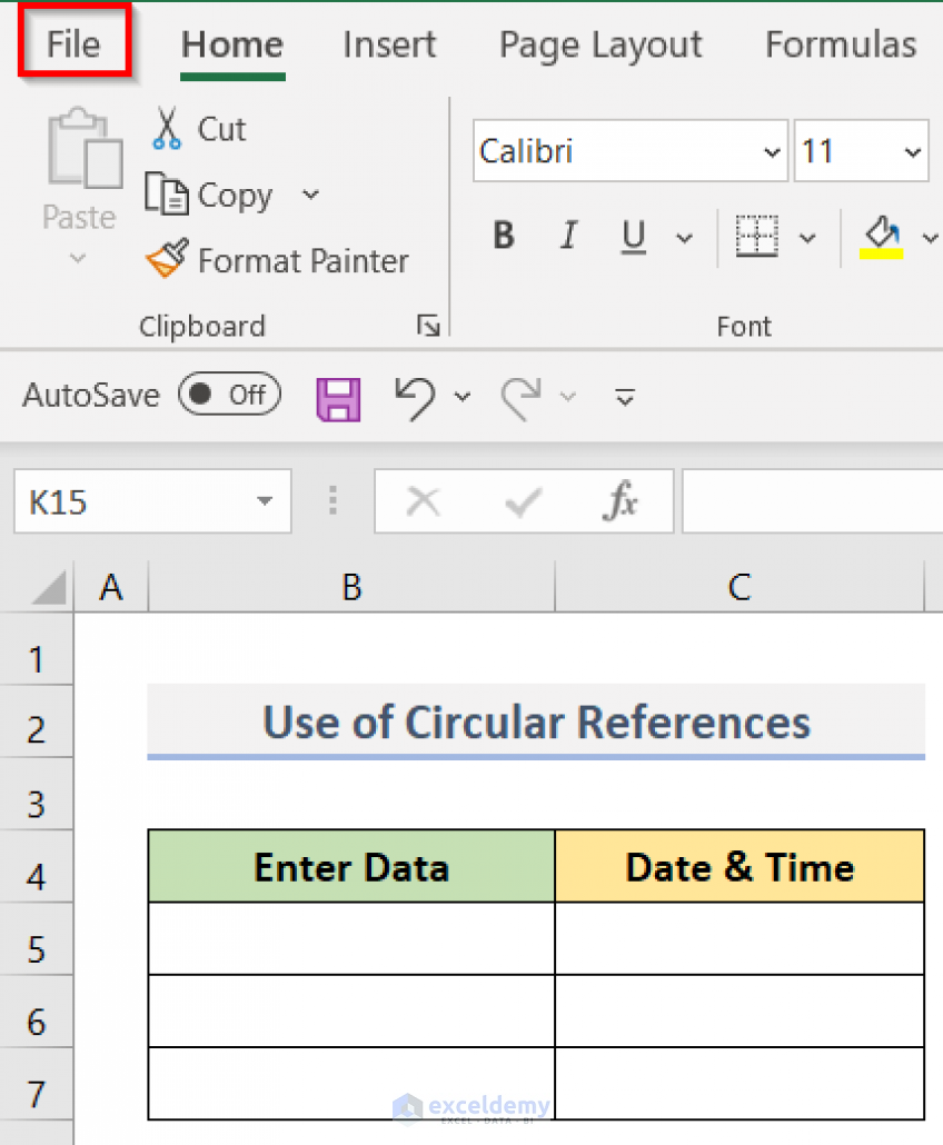 how-to-automatically-enter-date-time-after-data-entry-in-excel-youtube