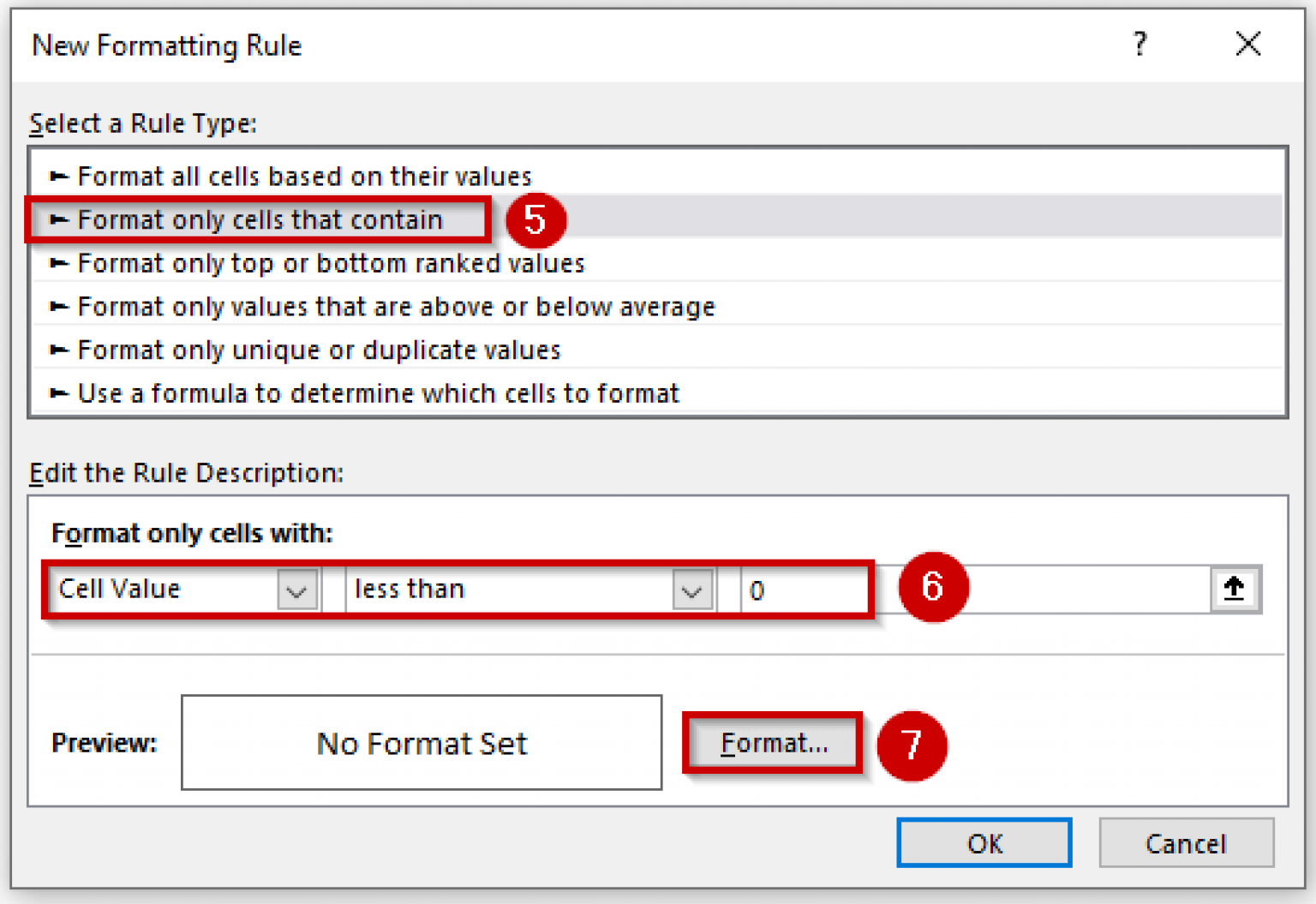 How To Make Negative Numbers Go Red In Excel