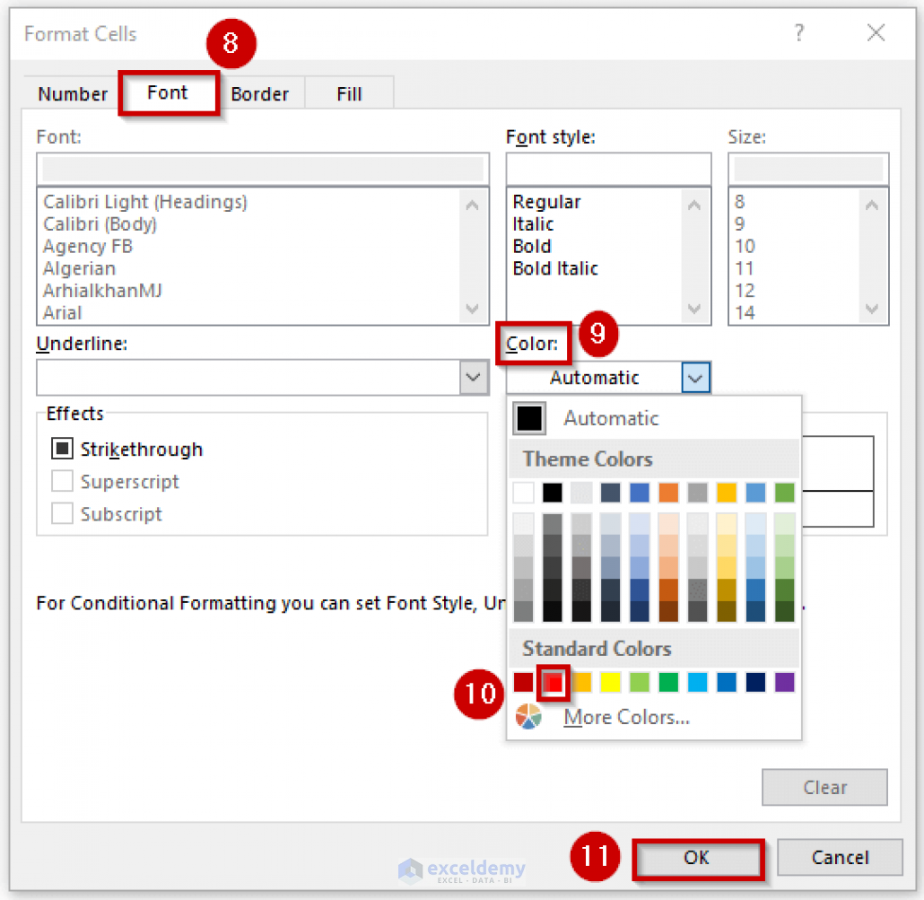 how-to-make-negative-numbers-red-in-excel-exceldemy