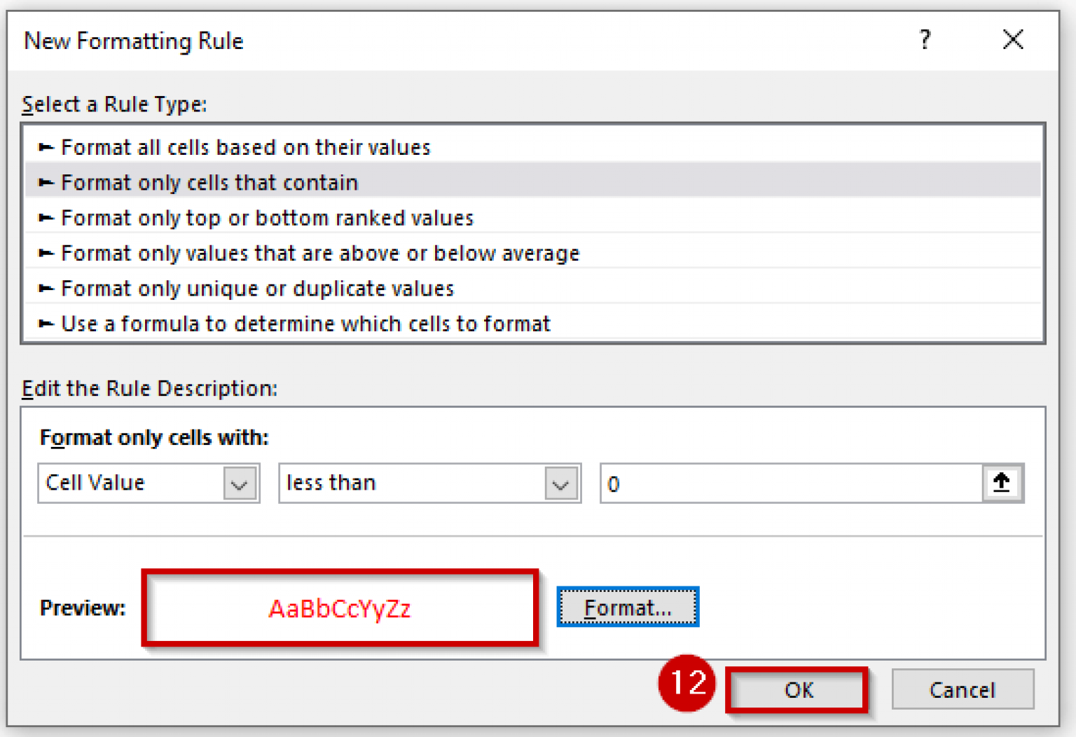 how-to-make-negative-numbers-red-in-excel-4-easy-ways