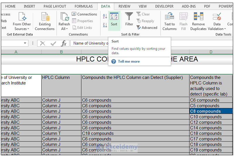 with formula excel duplicates sort Unique Find & Detect to in Duplicates How Values Excel