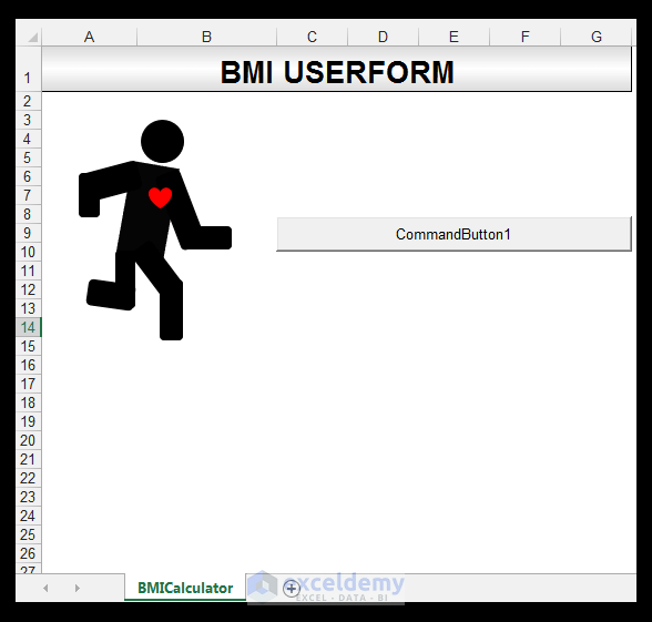 How To Create A Body Mass Index (BMI) Calculator In Excel Using VBA ...