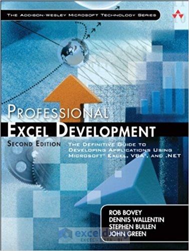 best book for learning visual basic for excel