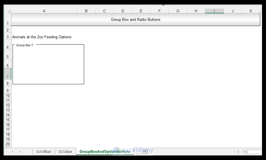 How to Use Form Controls in Excel ExcelDemy