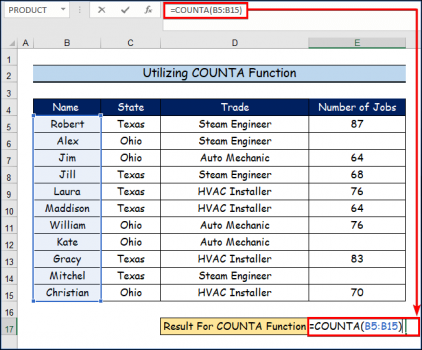 How to Use Different Types of COUNT Functions in Excel (5 Ways)