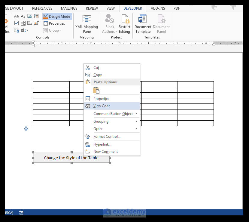 Using Table Nomenclature in Excel & Referring to Tables in VBA!