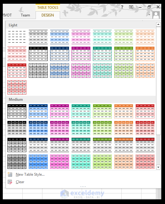 How To Make Excel Tables Look Good 8 Effective Tips ExcelDemy