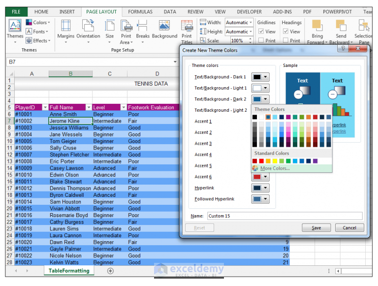 how-to-make-excel-tables-look-good-8-effective-tips-exceldemy