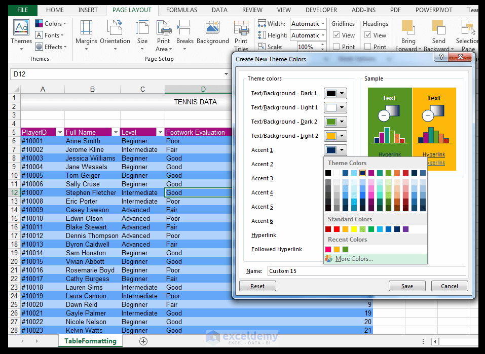 how-to-make-excel-tables-look-good-8-effective-tips-exceldemy