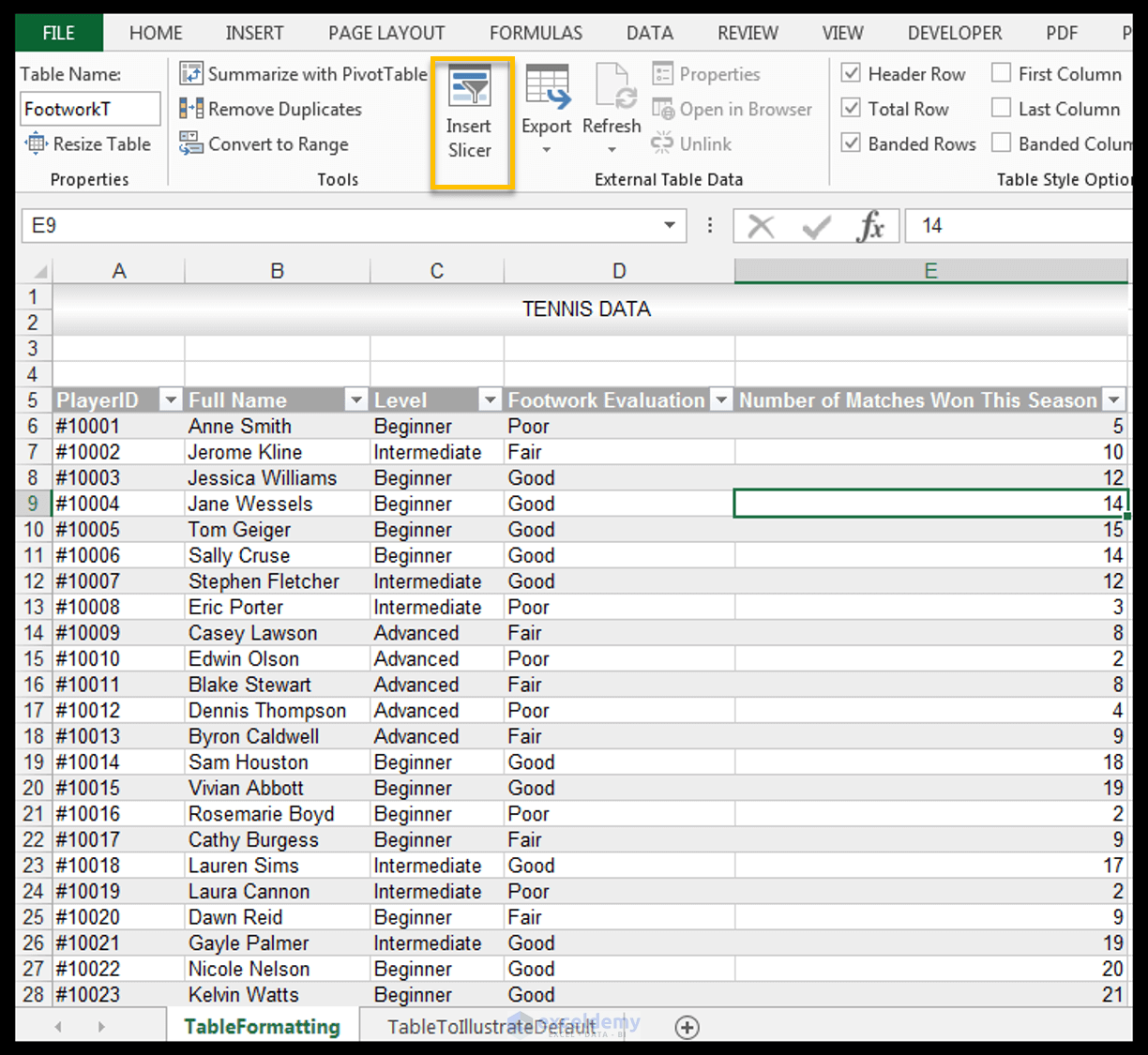 how-to-make-excel-tables-look-good-8-effective-tips-exceldemy