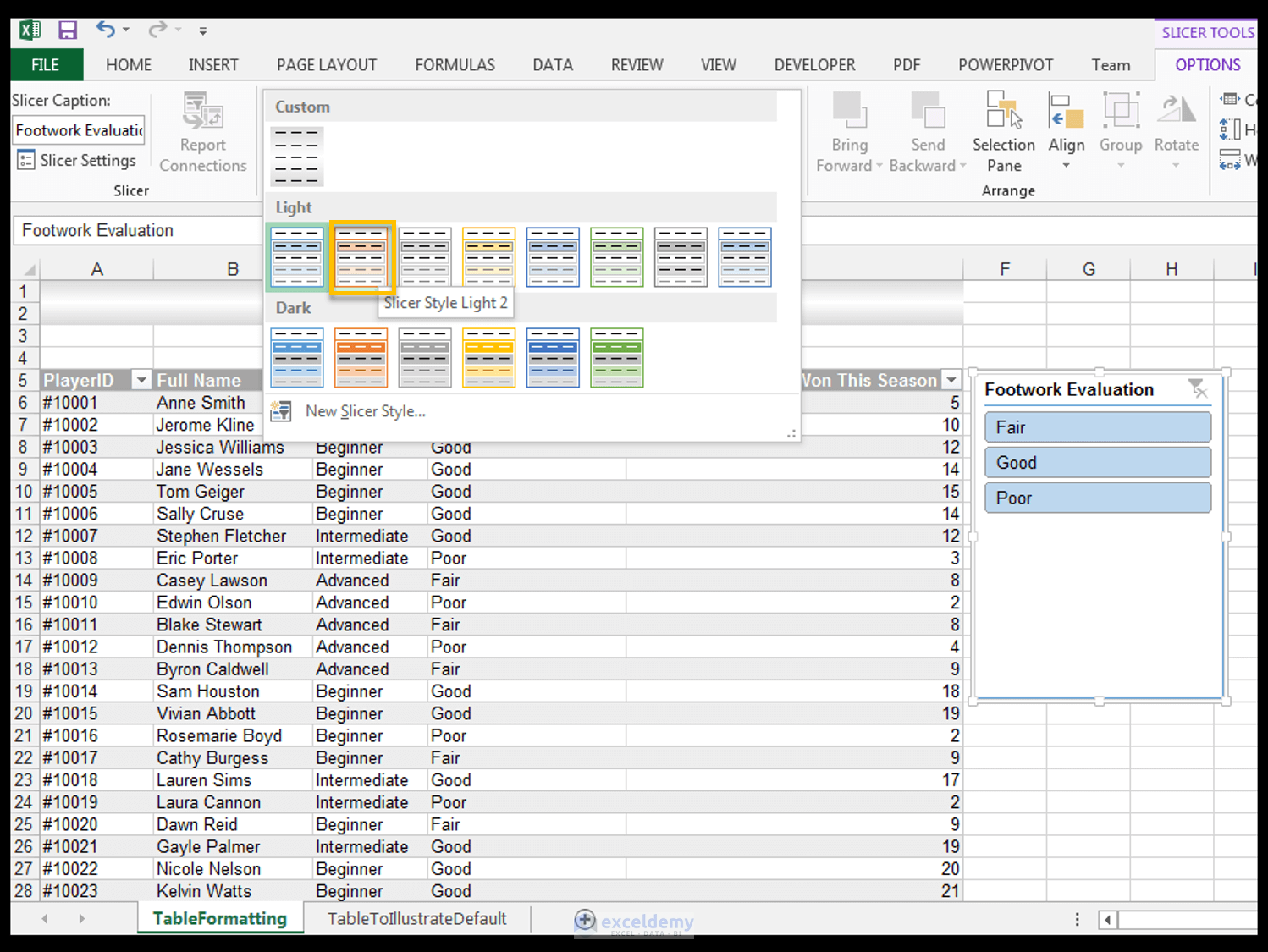 How To Make Excel Tables Look Good 8 Effective Tips ExcelDemy