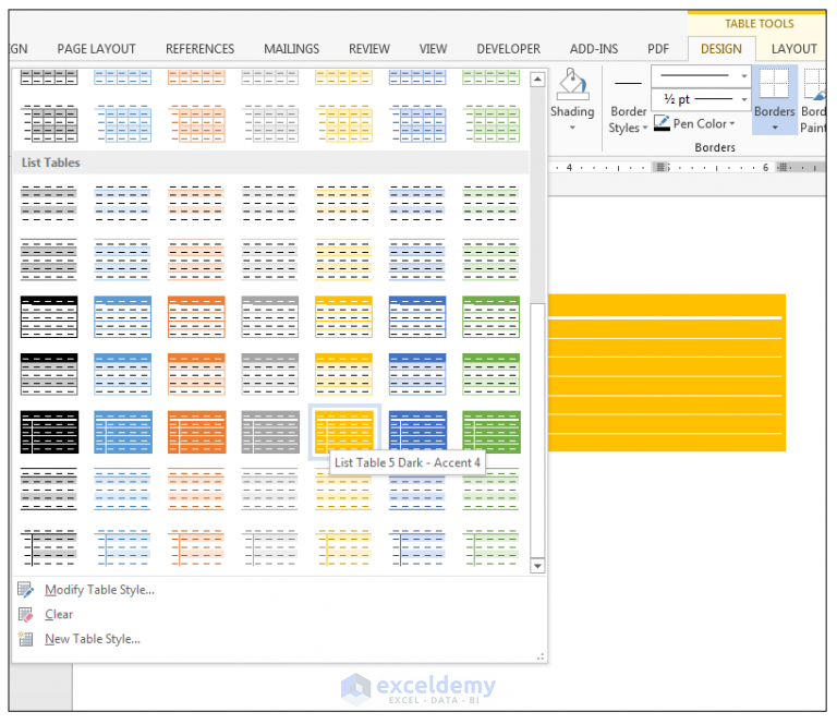 How to Make Excel Tables Look Good (8 Effective Tips) | ExcelDemy