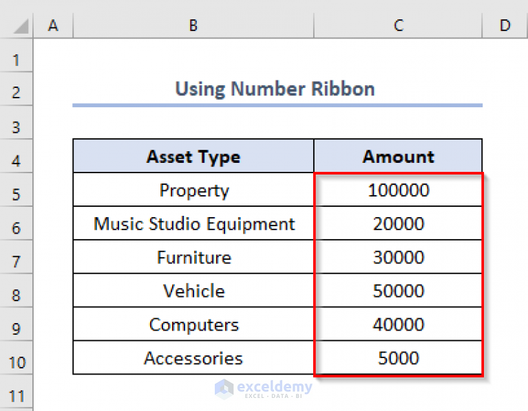 How To Apply Accounting Number Format In Excel 4 Useful Methods 9856