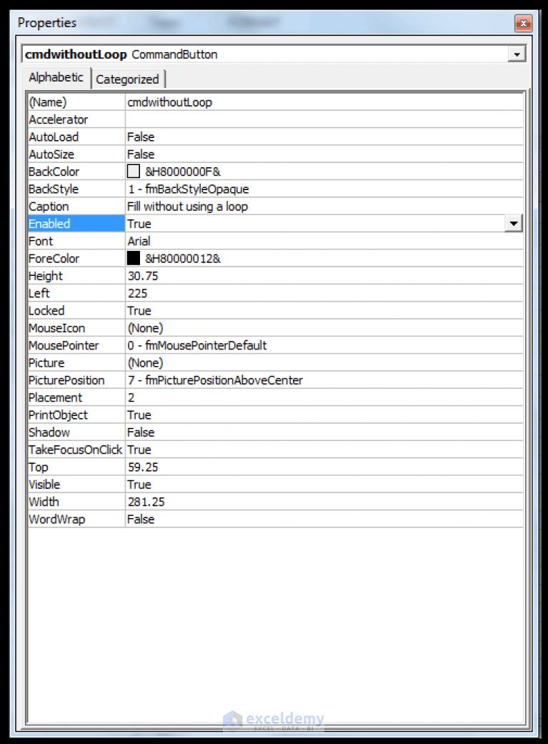 Exit Loop In Excel Vba