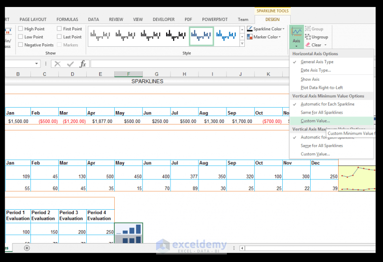 How to Use Sparklines in Excel [With a Snail Farming Example] - ExcelDemy