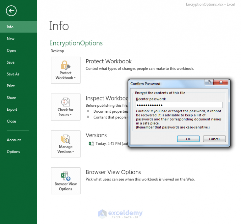 Top Excel Security Tips Features For Securing Worksheets And Workbooks Exceldemy 3698