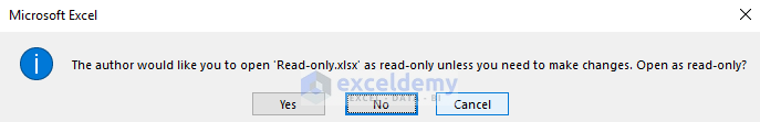 How to Make an Excel File Read Only - ExcelDemy