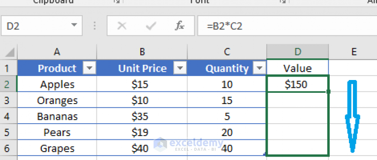 how-to-multiply-in-excel-columns-cells-rows-numbers-exceldemy