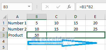 How to Multiply in Excel: Columns, Cells, Rows, & Numbers - ExcelDemy