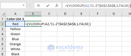 how-to-compare-two-columns-in-excel-using-vlookup-exceldemy